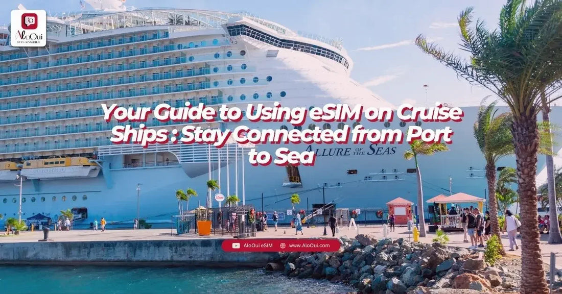 Your Guide for eSIM on Cruise Ships : Stay Connected from Port to Sea - AloOui - AloOui eSIM