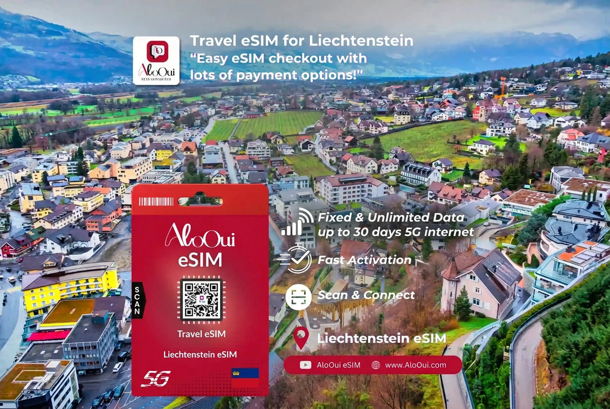 Liechtenstein Unlimited Premium eSIM 30GB for 5 days