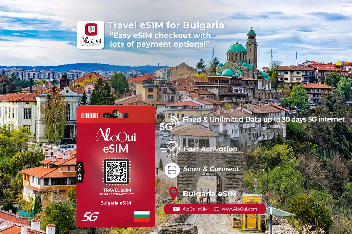 Bulgaria Unlimited Premium eSIM 30GB for 5 days