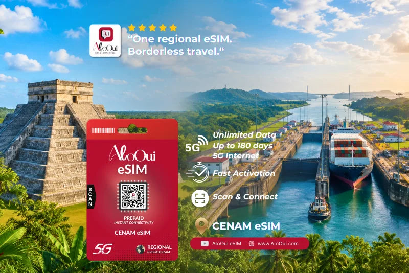 Best eSIM for CENAM Regional - AloOui