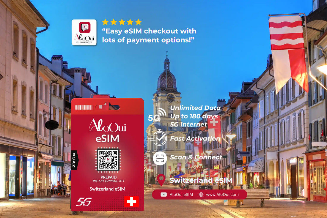 How to Avoid Roaming Charges When Travelling Abroad from Switzerland - AloOui eSIM