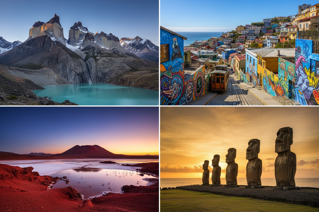 Best eSIM for Chile travel — AloOui eSIM plans for Santiago, Patagonia, Atacama Desert, Torres del Paine — instant QR delivery, no SIM swap, buy eSIM online - AloOui eSIM