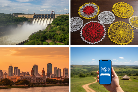 Best eSIM for Paraguay travel — AloOui eSIM plans for Asunción, Ciudad del Este, Encarnación — instant QR delivery, no SIM swap, buy eSIM online - AloOui eSIM