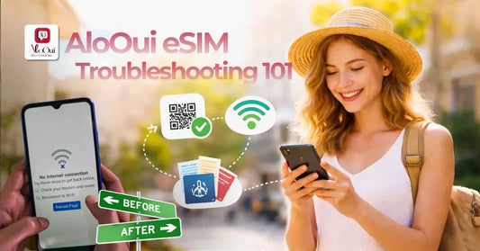 AloOui eSIM troubleshooting guide — fix installation and connection issues on iPhone and Android - AloOui eSIM