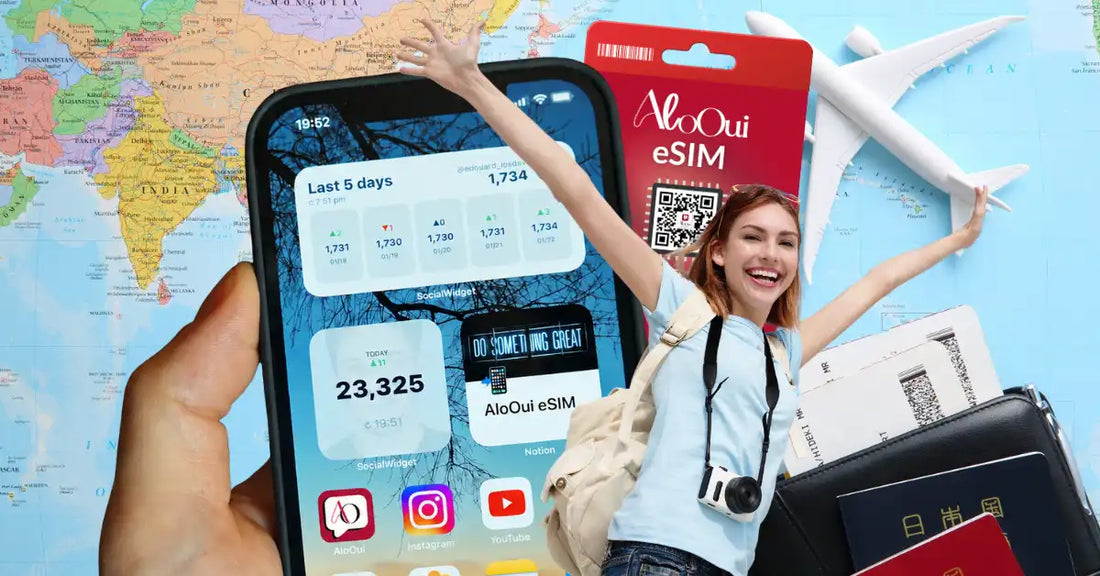 Free eSIM for Travel: How to Get One in 2026 - AloOui eSIM