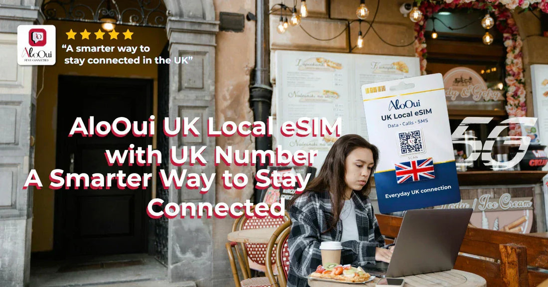 AloOui UK Local eSIM with UK Number: A Smarter Way to Stay Connected - AloOui eSIM