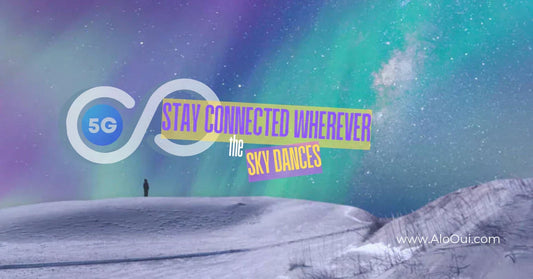 Chasing the Northern Lights: How to Stay Connected Wherever the Sky Dances - AloOui eSIM