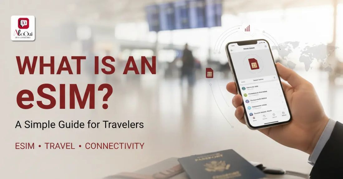 What Is an eSIM? A Simple Guide for Travelers - AloOui eSIM