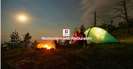 Noctourism travel — AloOui eSIM keeps you connected on every nighttime adventure - AloOui eSIM