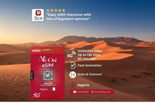 Best Unlimited eSIM for Algeria — Lite vs Essential vs Plus Comparison - AloOui eSIM