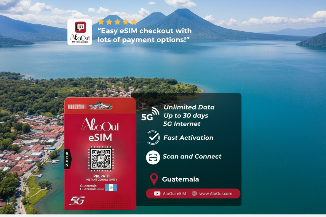 Best Unlimited eSIM for Guatemala — Lite vs Essential vs Plus Comparison - AloOui eSIM