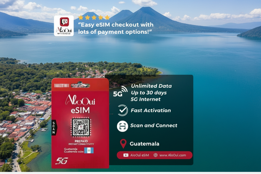 Best Unlimited eSIM for Guatemala — Lite vs Essential vs Plus Comparison - AloOui eSIM