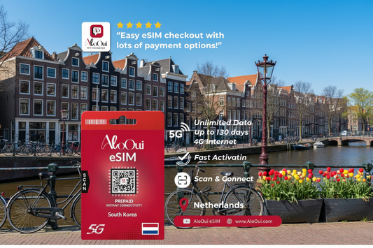 Best Unlimited eSIM for the Netherlands — Lite vs Essential vs Plus Comparison - AloOui eSIM