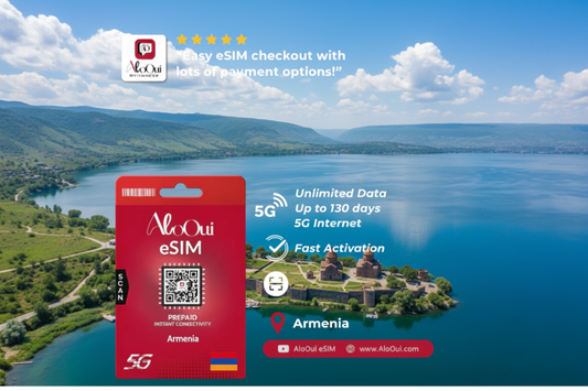 Best Unlimited eSIM for Armenia — Lite vs Essential vs Plus Comparison - AloOui eSIM