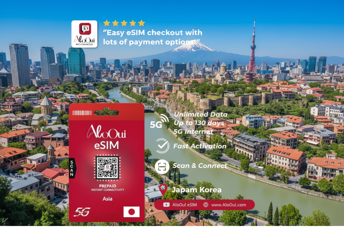 Best eSIM for Americans Traveling to Japan - AloOui eSIM