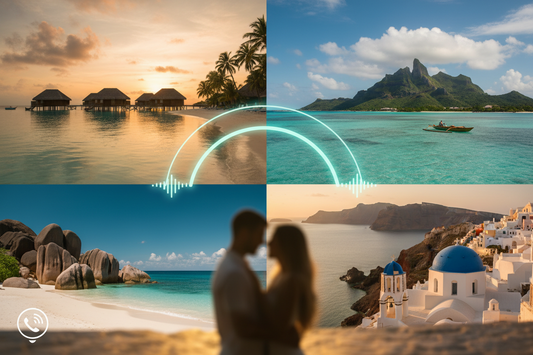 Best honeymoon islands in the world 2026 — buy AloOui eSIM for the Maldives, Bora Bora, Seychelles and Santorini - AloOui eSIM