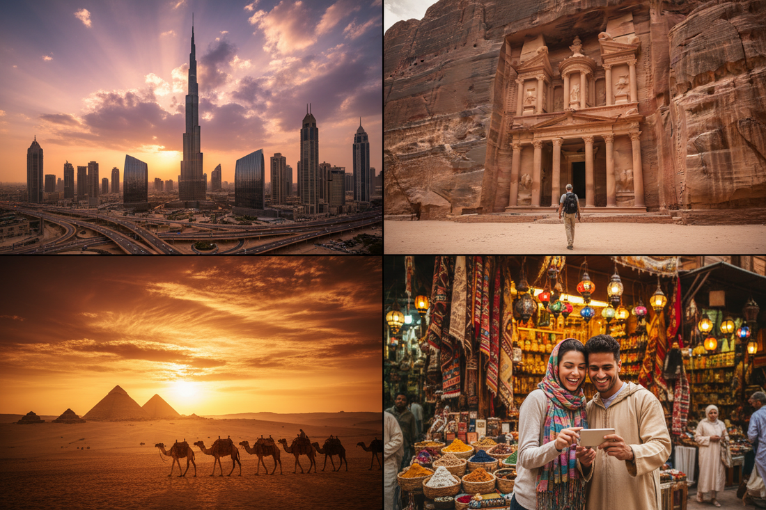 best eSIM Middle East UAE Saudi Arabia Jordan Qatar Bahrain Kuwait Oman instant activation no roaming AloOui - AloOui eSIM