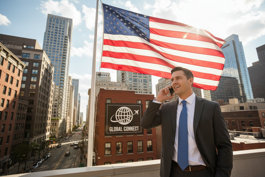 USA traveler using AloOui eSIM abroad to avoid international roaming charges - AloOui eSIM