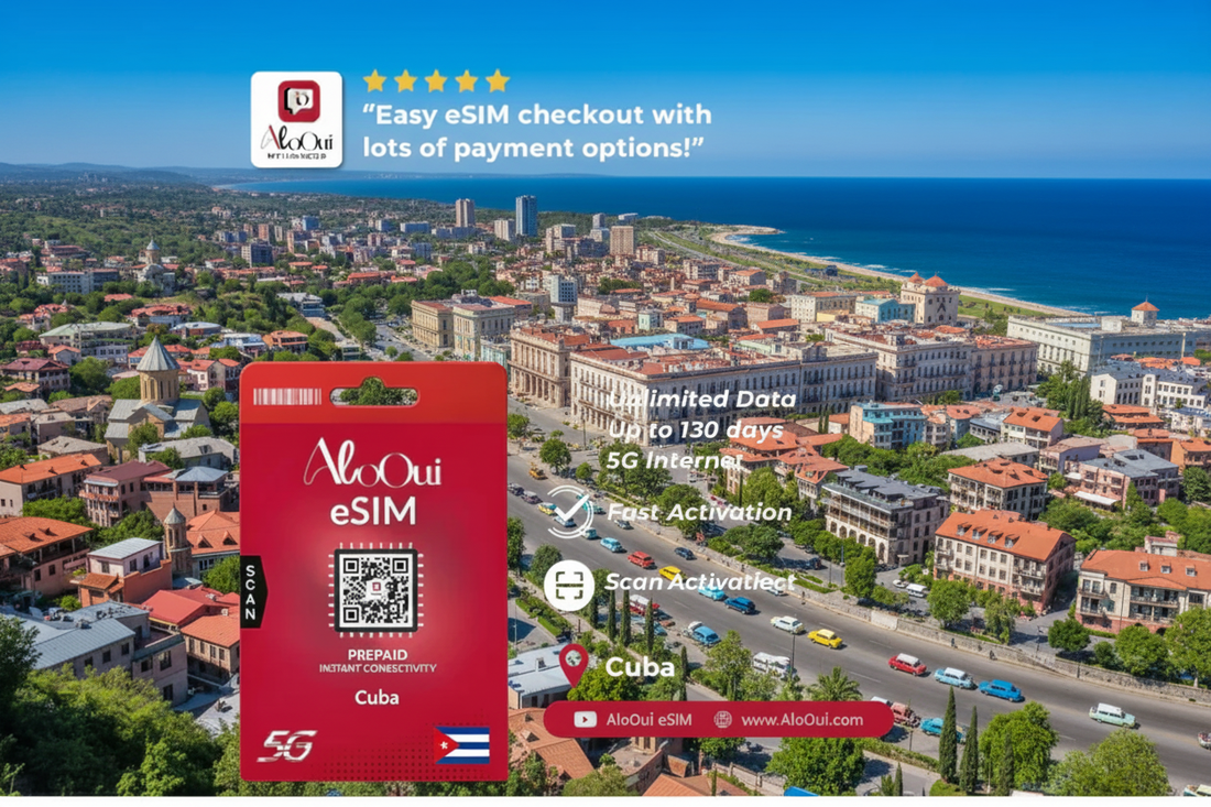 Best Unlimited eSIM for Cuba — Lite vs Essential vs Plus Comparison - AloOui eSIM