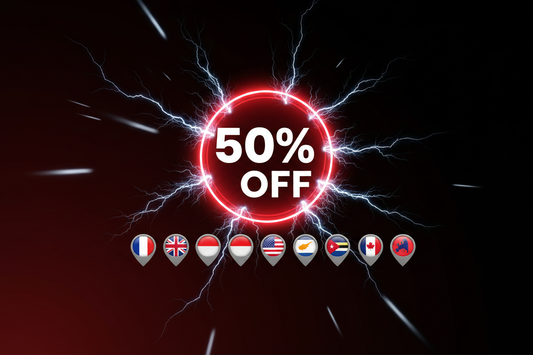 AloOui eSIM Flash Sale — up to 50% off travel eSIMs for France, UK, USA, Canada, Indonesia, Cyprus, Cuba, Dominica, US Virgin Islands and Europe - AloOui eSIM