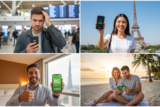 eSIM not working fix troubleshooting guide 2026 iPhone Android activation error no signal AloOui - AloOui eSIM