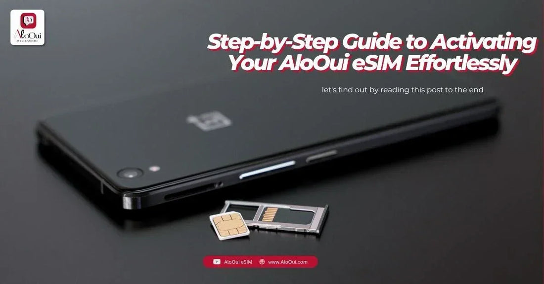 How to activate AloOui eSIM step by step — iPhone and Android guide - AloOui eSIM