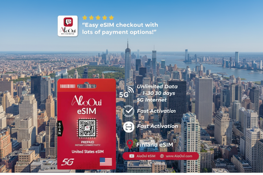 Best Unlimited eSIM for the United States — AloOui - AloOui eSIM