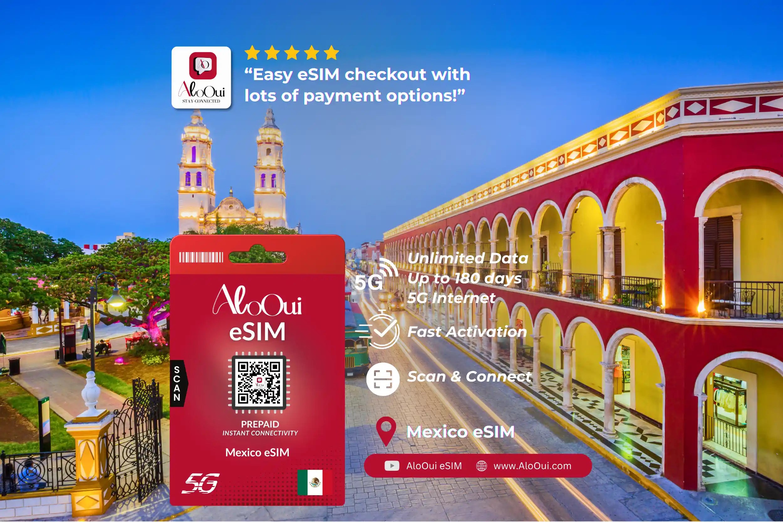 Mexico - AloOui eSIM