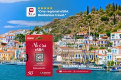 Balkans eSIM - AloOui eSIM