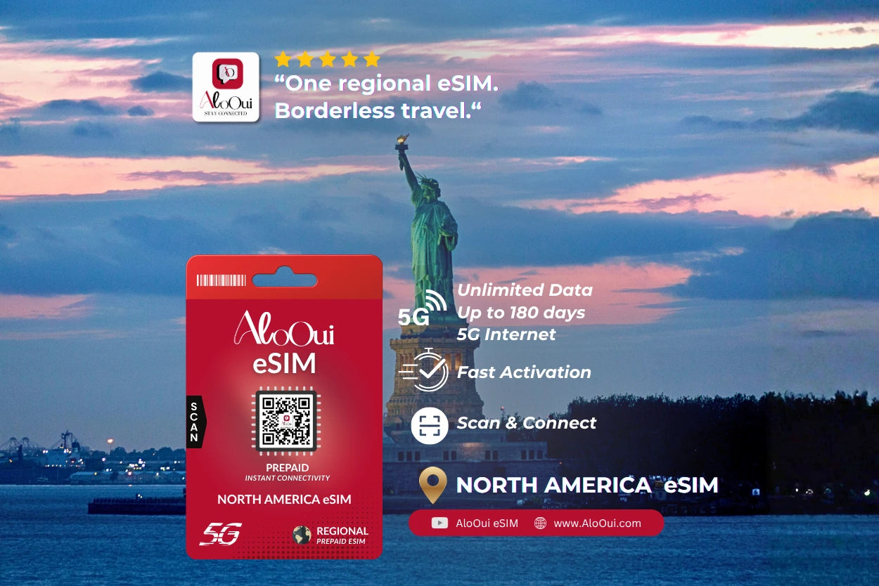 North America - AloOui eSIM