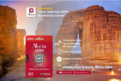Middle East & North Africa eSIM - AloOui eSIM