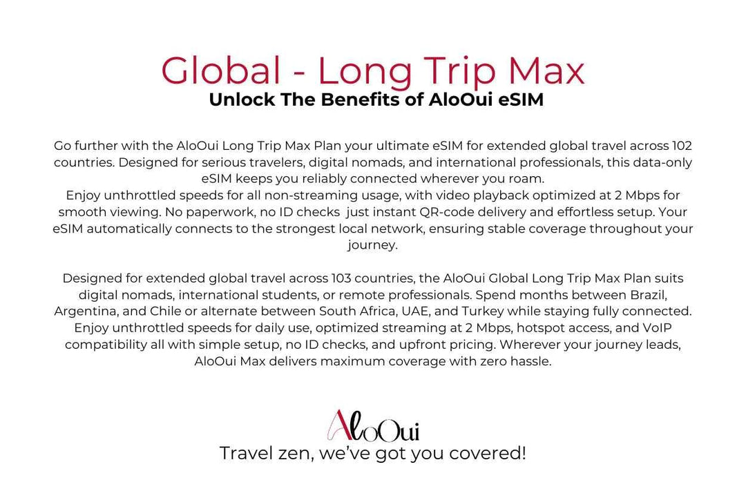 Global - Long Trip Max - AloOui