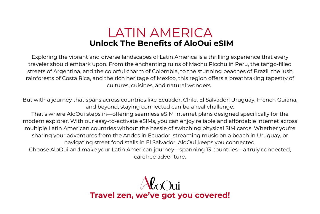 Latin America Long Trip.