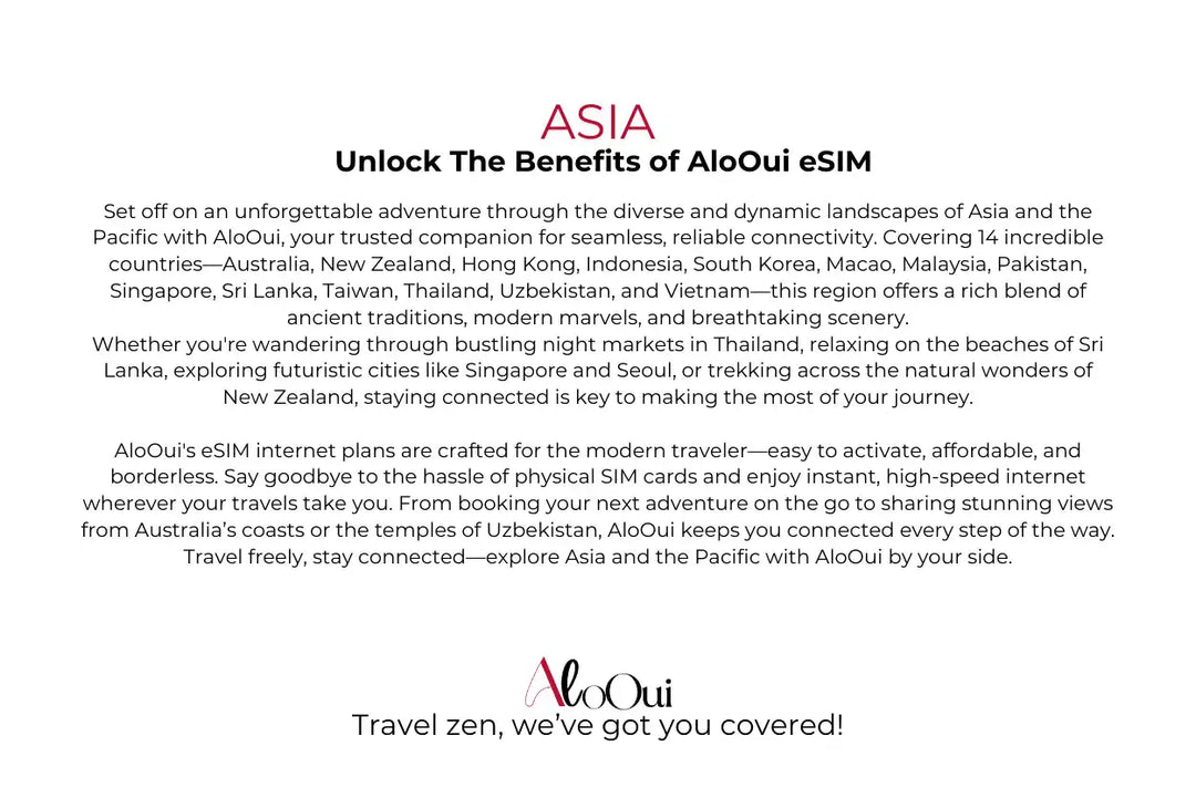 Asia Long Trip.