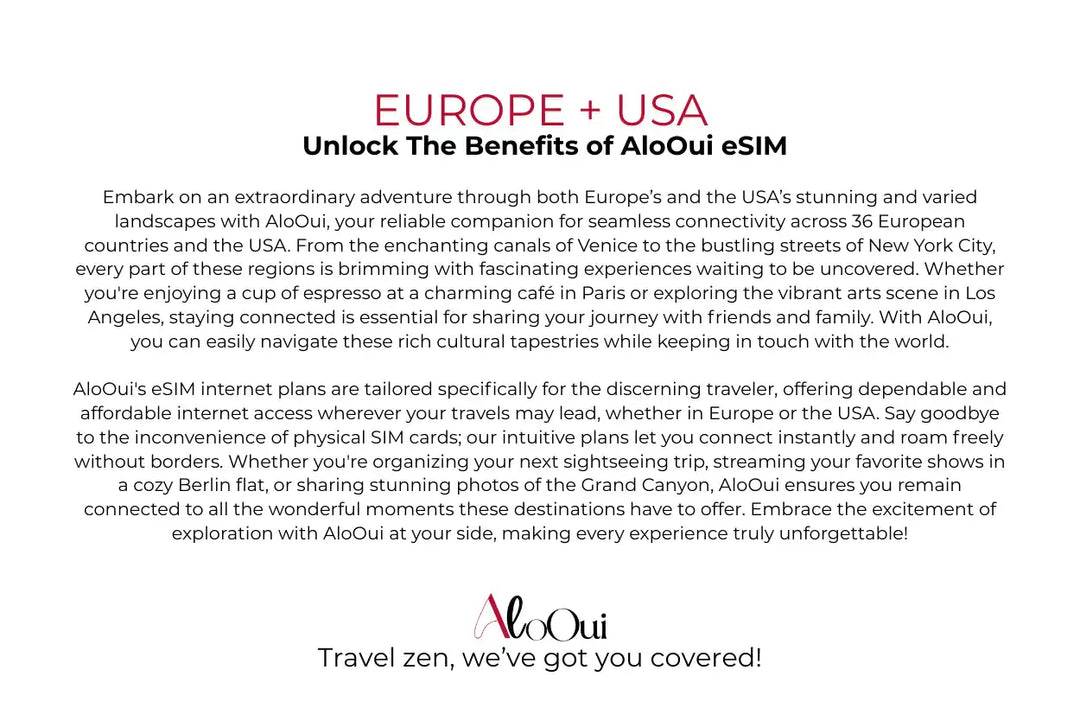 Europe + USA.