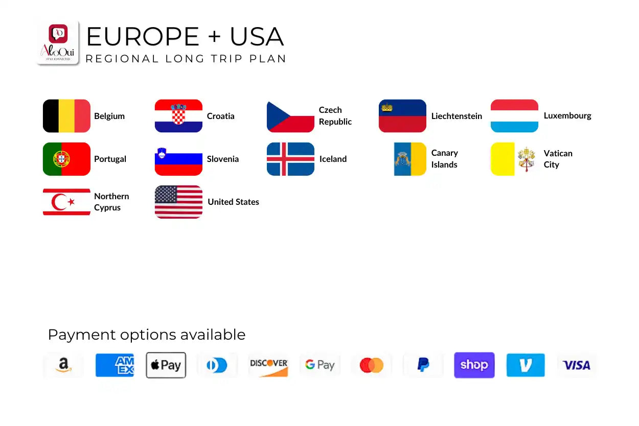 Europe + USA.