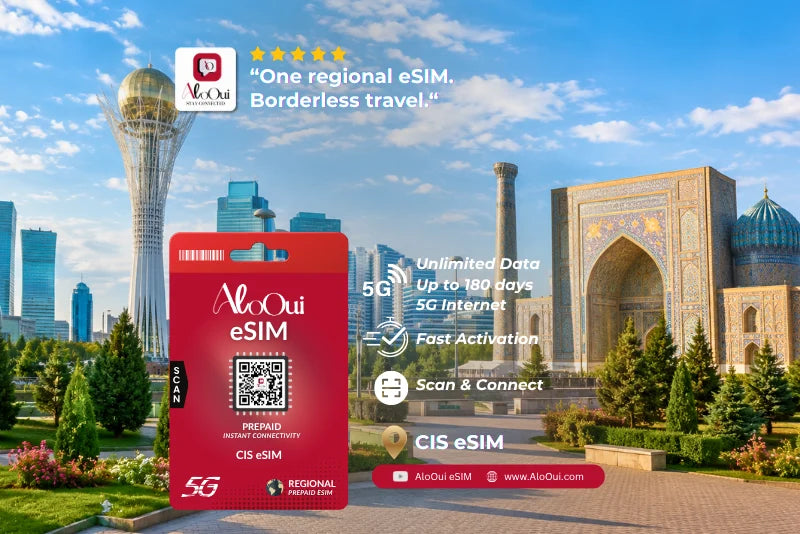 Best eSIM for CIS Regional - AloOui