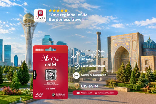 Best eSIM for CIS Regional - AloOui 